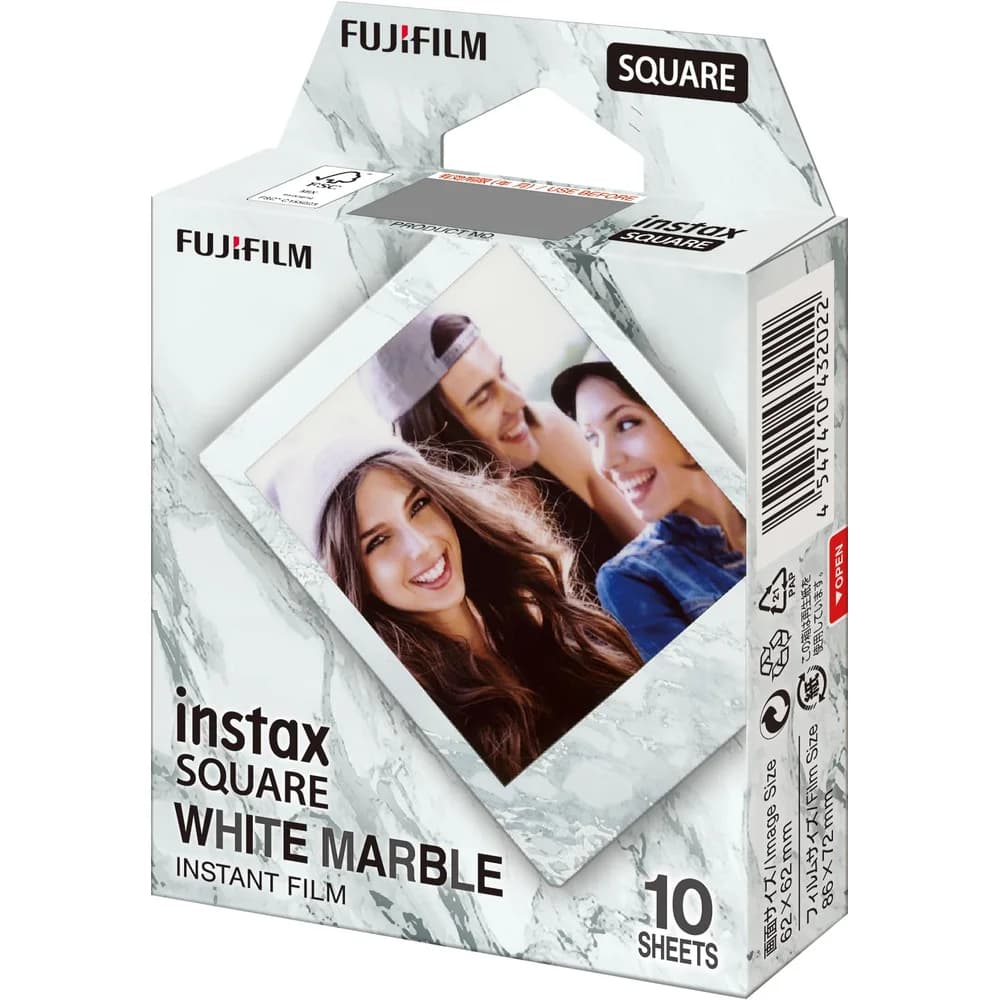 Fujifilm Instax SQUARE White Marble WW1 Sofortbildfilm