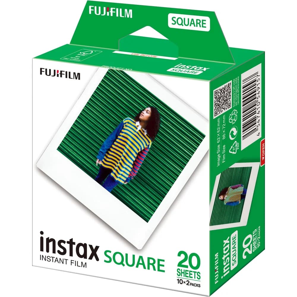 Instax Film 20 Shots SQUARE