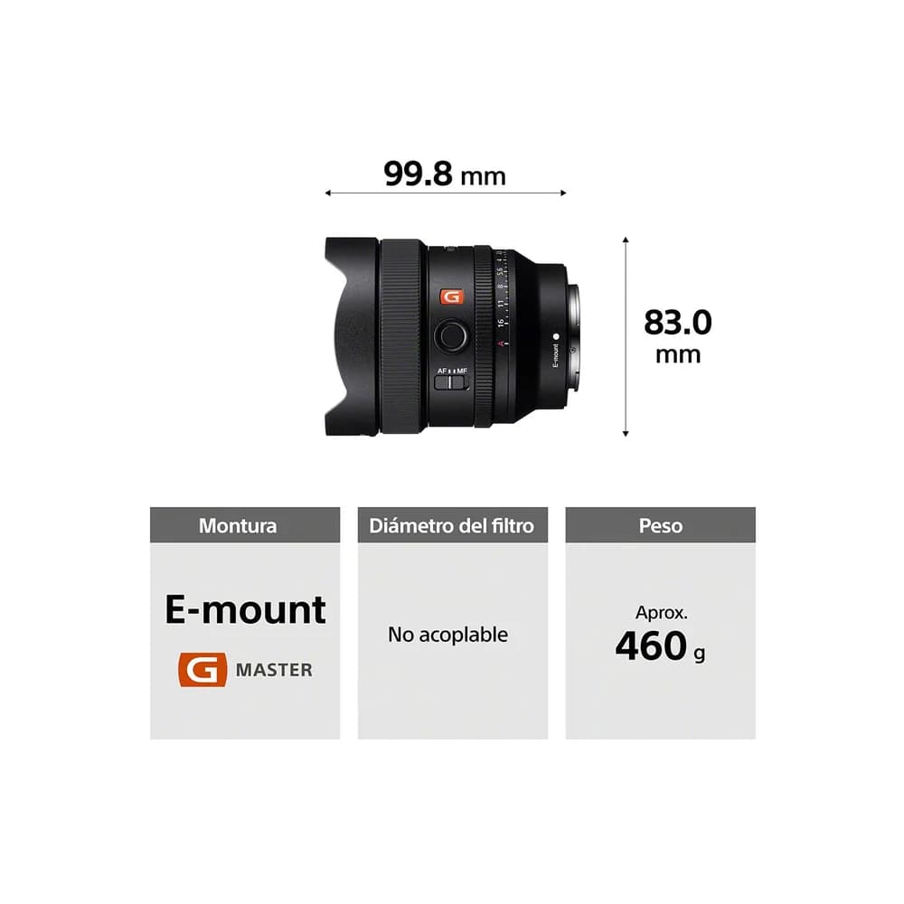 Sony FE 14mm F1.8 GM