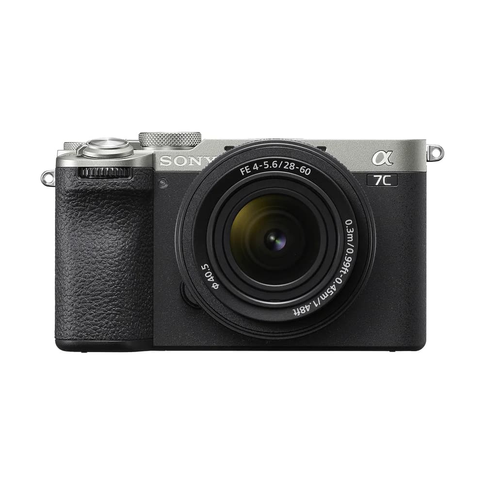 Sony Alpha 7CII + 28-60 mm Objektiv Kit silber
