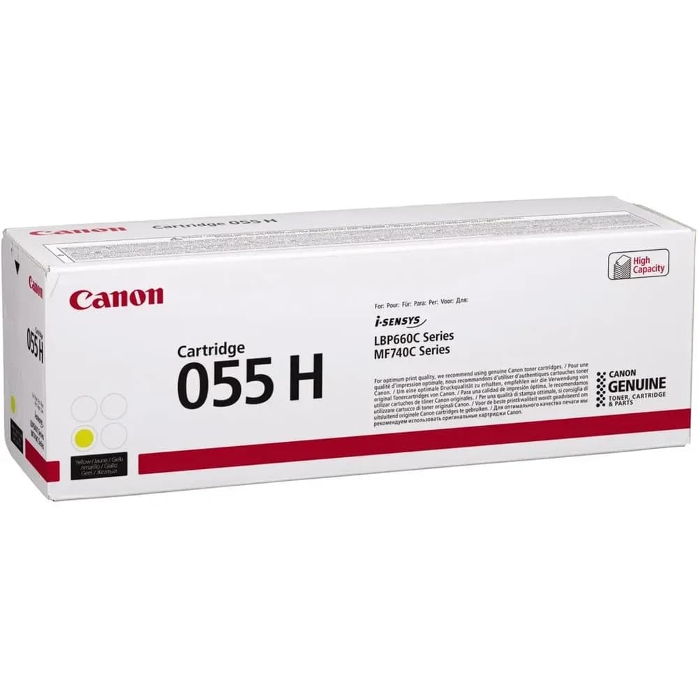 Canon Toner »055 H Y« gelb