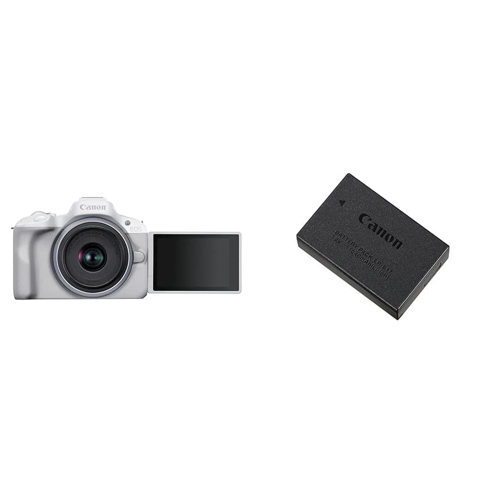 Canon EOS R50 Schwarz + RF-S 18-45 IS STM