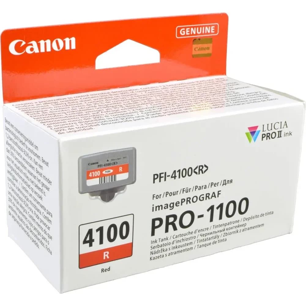Canon PFI-4100 R red