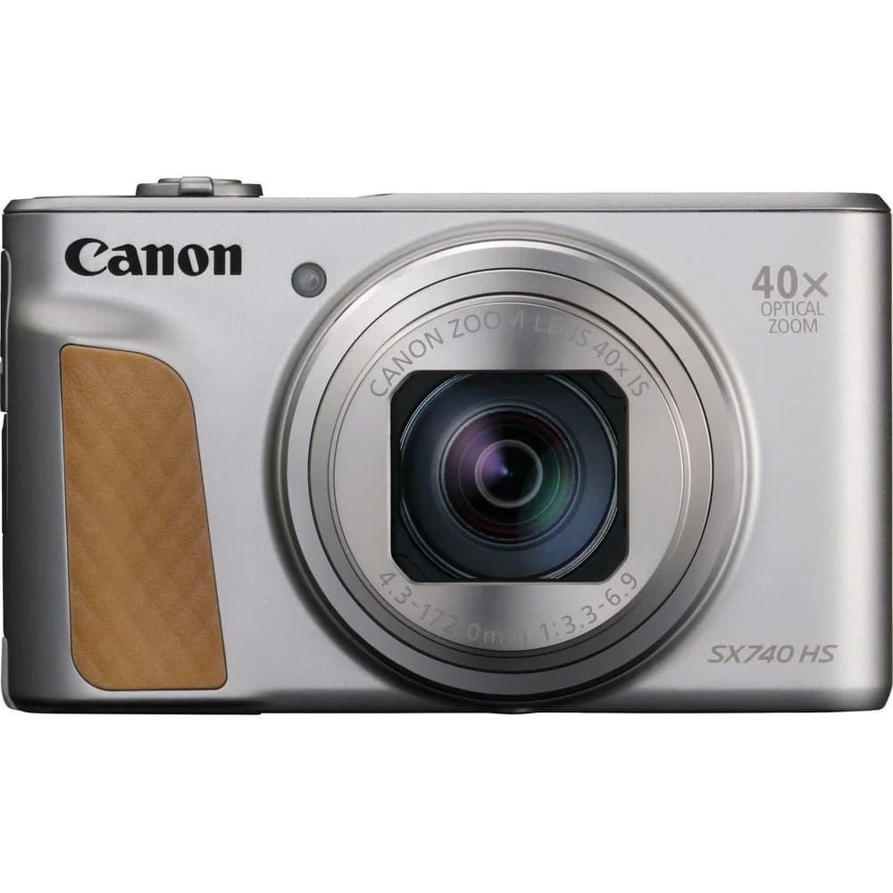 Canon PowerShot SX740 HS silber Lite Kompaktkamera silberfarben