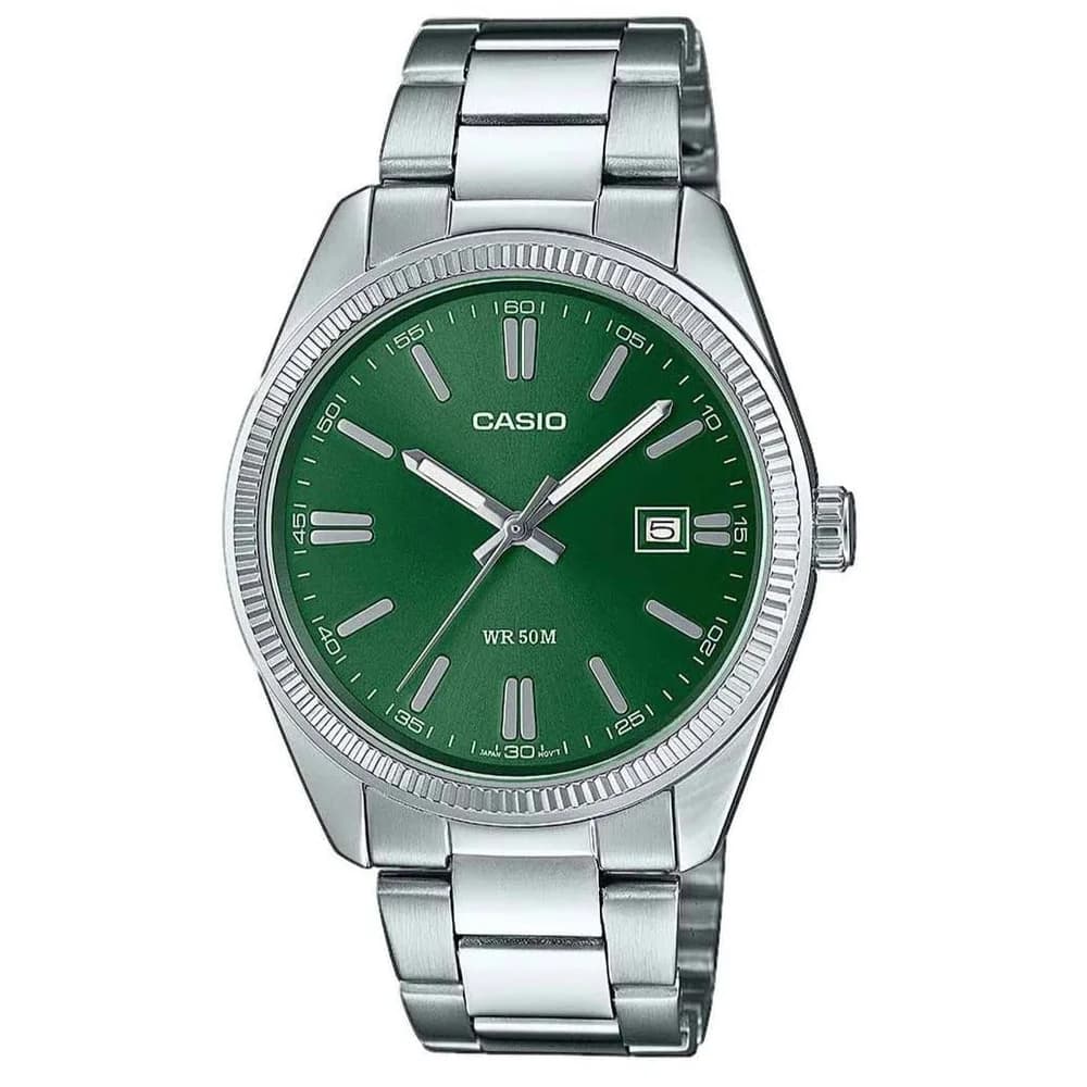 Casio Herren Armbanduhr MTP-1302PD-3AVEF analog - Silber