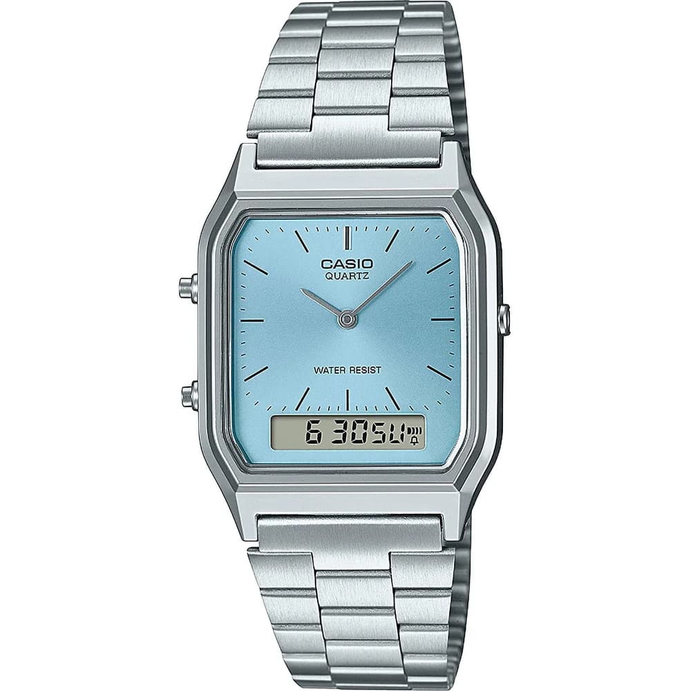 Casio Armbanduhr Vintage AQ-230A-2A1MQYES analog-digital