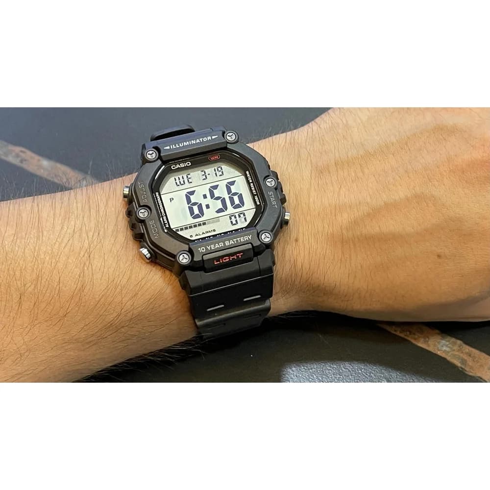 Casio AE-1600H-1AVEF Herrenuhr Digital Schwarz