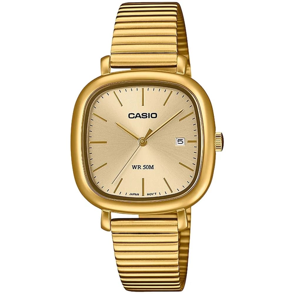 Casio Damen Armbanduhr LTP-B166G-9AVEF analog goldfarbig