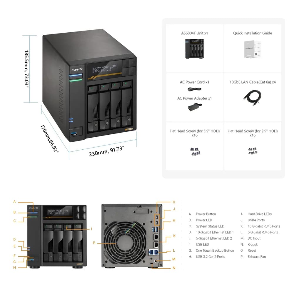Asustor NAS-Server