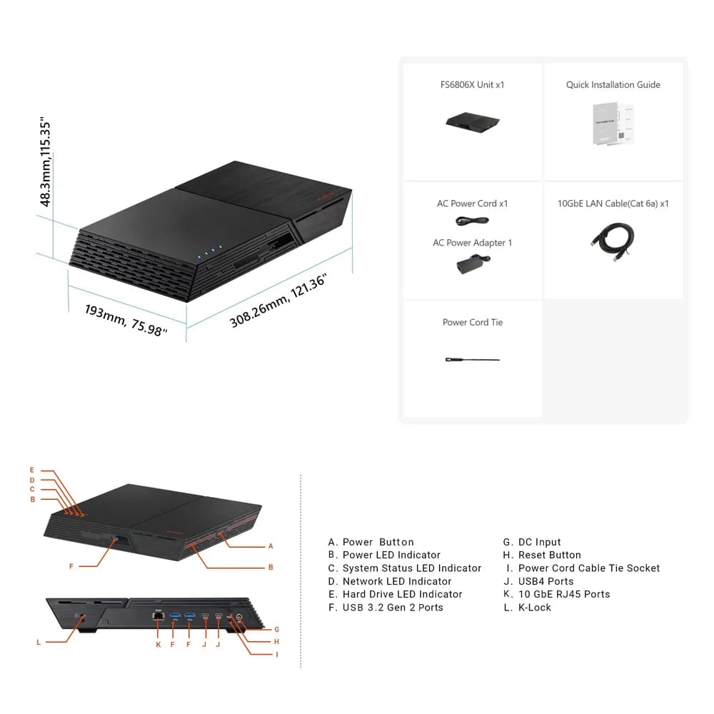 FLASHSTOR 6 Gen2 - NAS Server