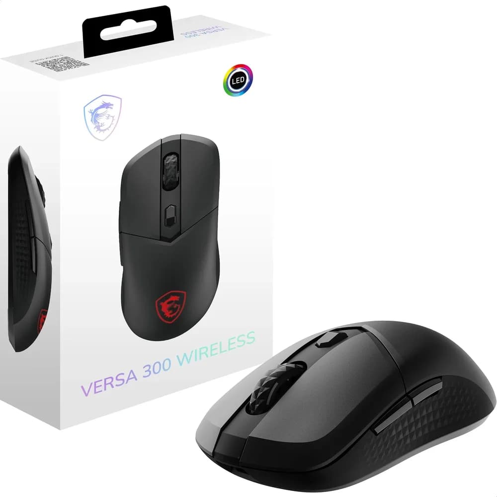 MSI Versa 300 kabellose Gaming Maus schwarz