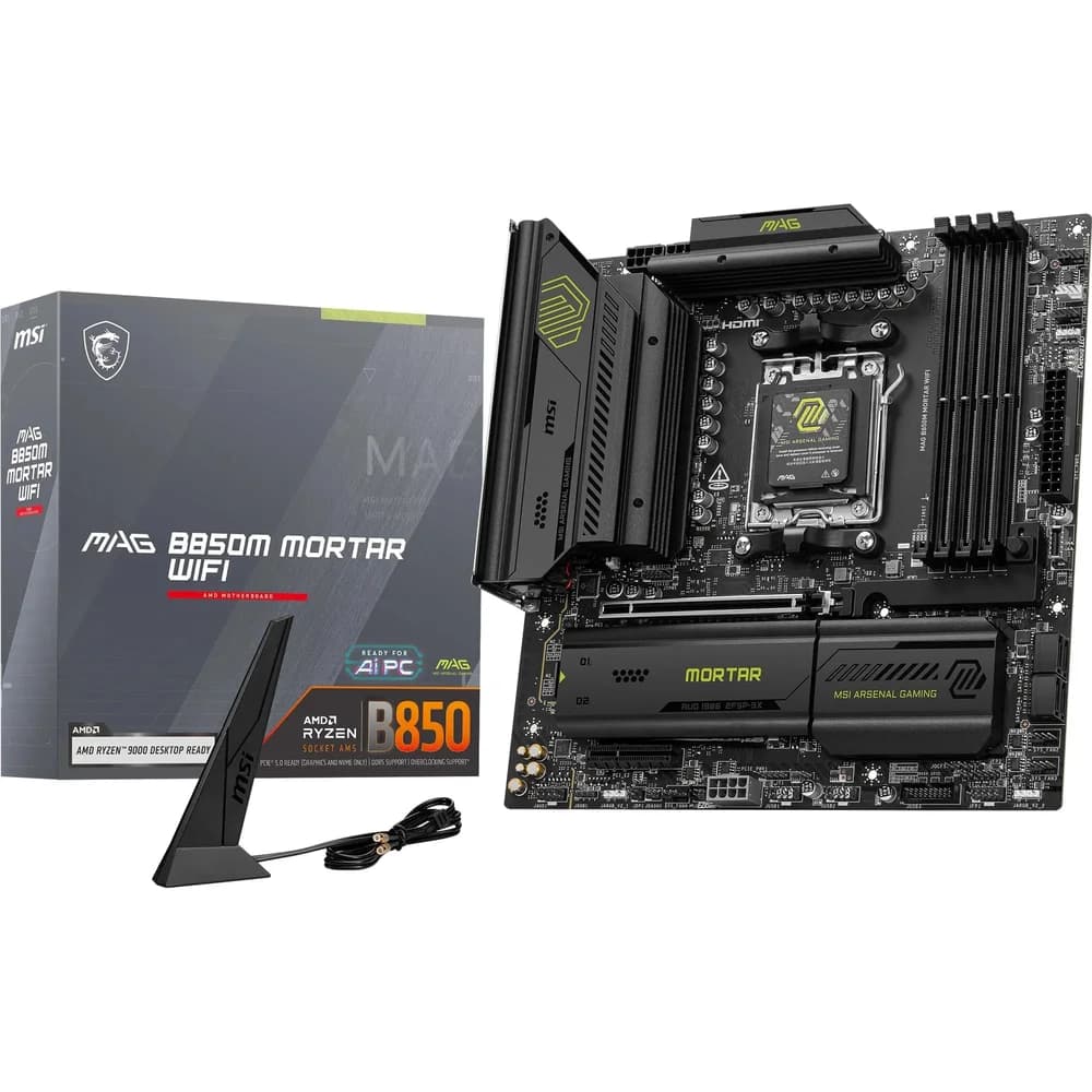 MSI 7E61-001R - MSI MAG B850M MORTAR WIFI (AM5)