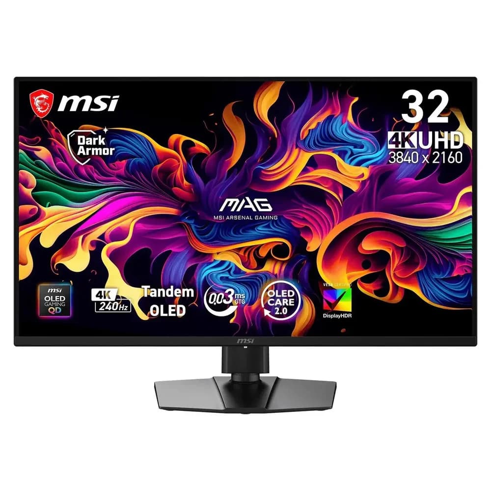 Msi Mag 321Upde Qd-Oled X24 81,21Cm Uhd 16:9 Qd-Oled Dp Hdmi