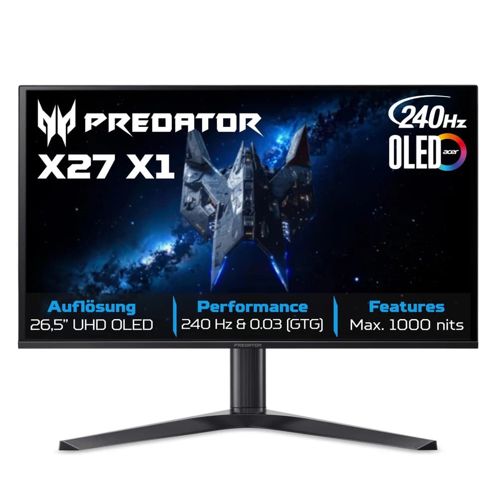ACER Predator X27X1bmiippruzx, 26.5"