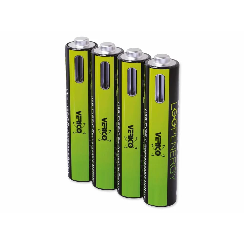 Verico LoopEnergy 4-Pack AAA 1,5V 900mWh (600mAh)