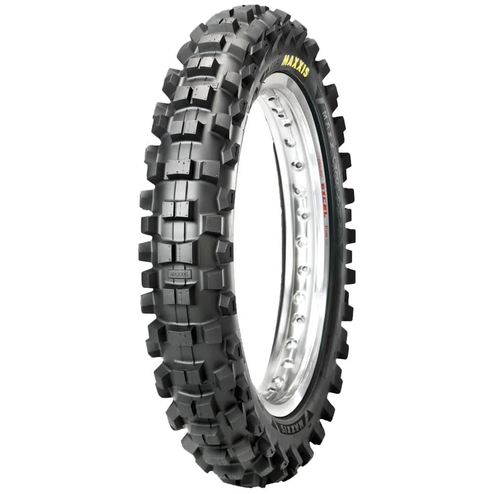 Maxxis Motorradreifen car-tyres M7312 ( 90/100-14 TT 49M Hinterrad, NHS ) - Schwarz