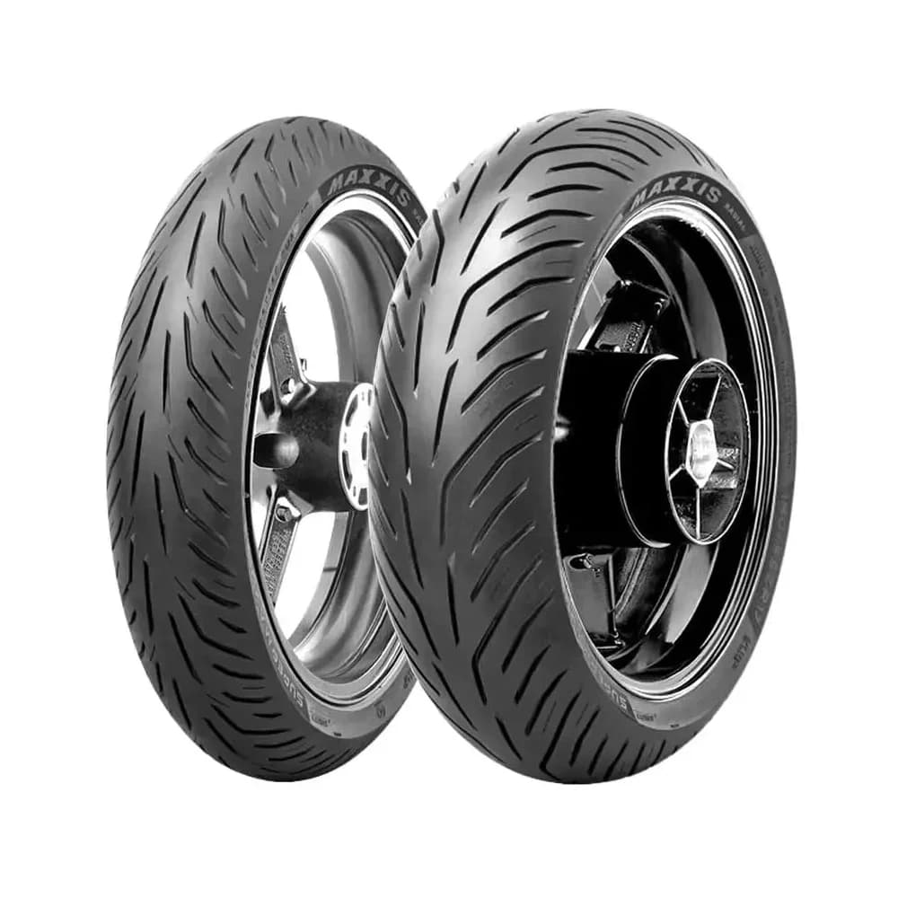 Maxxis Motorradreifen MA-ST3 Supermaxx ( 180/55 ZR17 TL (73W) Hinterrad ) - Silber