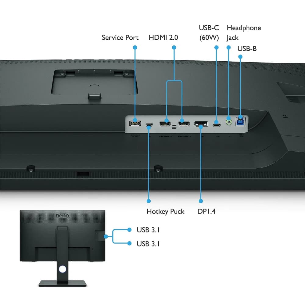 BenQ SW321C LCD-Monitor schwarz