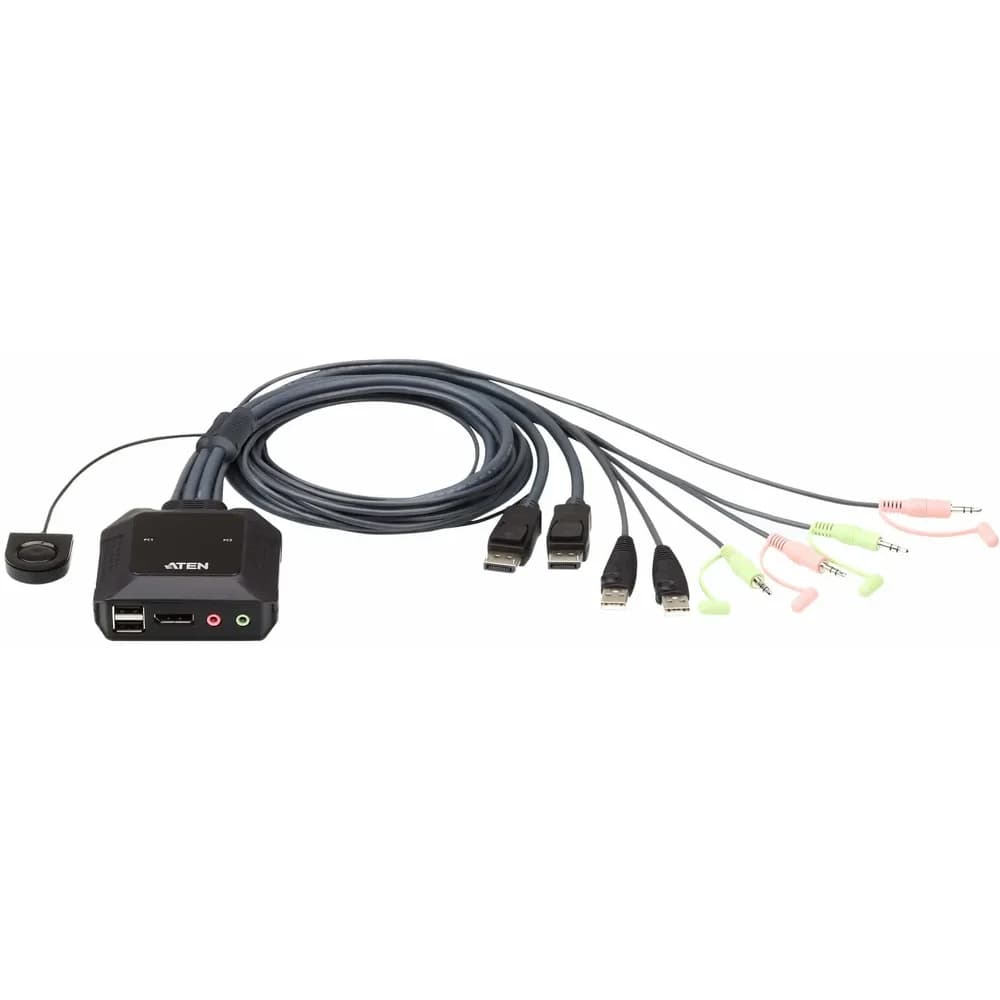CS22DP 2P USB DP cable KVM Switch