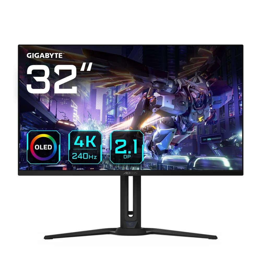 32" AORUS FO32U2P - 3840x2160 (4K) - 240Hz - OLED - 65W USB-C