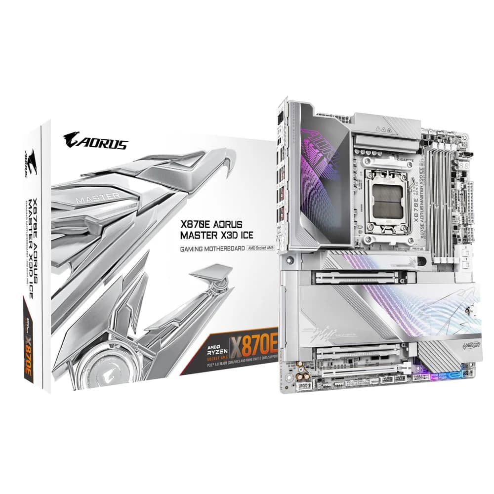 GIGABYTE X870E AORUS Master X3D ICE
