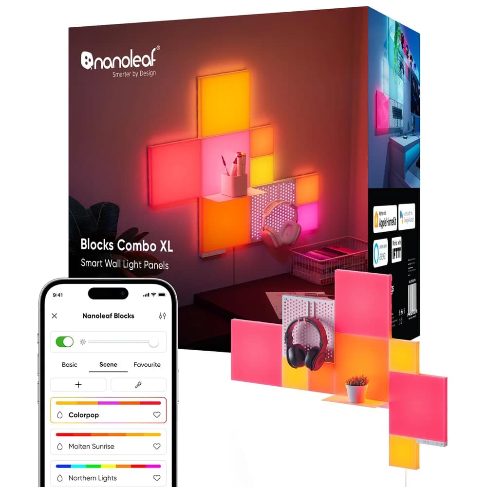Nanoleaf Blocks Combo Starter Kit - 10PK