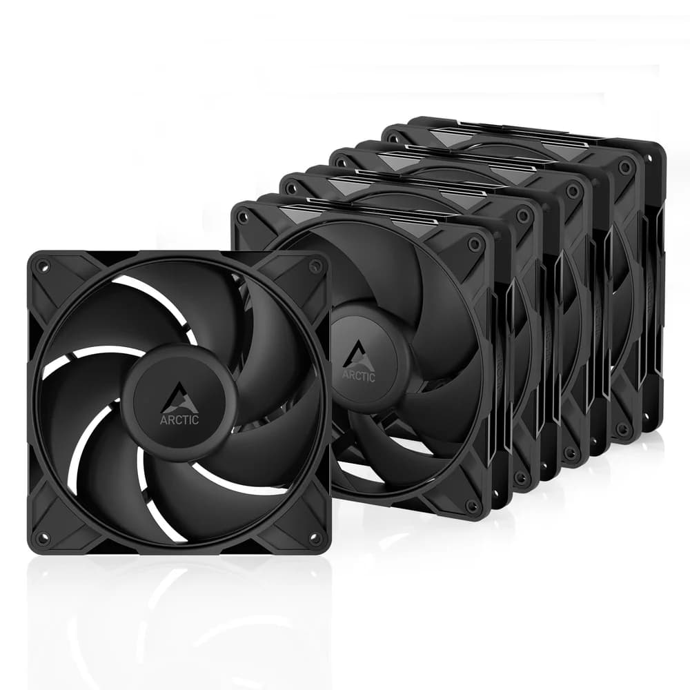 Arctic P14 Pro PST 5-Pack (140 mm, 5x), PC Lüfter, Schwarz