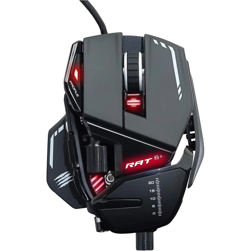 MadCatz R.A.T. 8+ Black Optical Gaming Mouse
