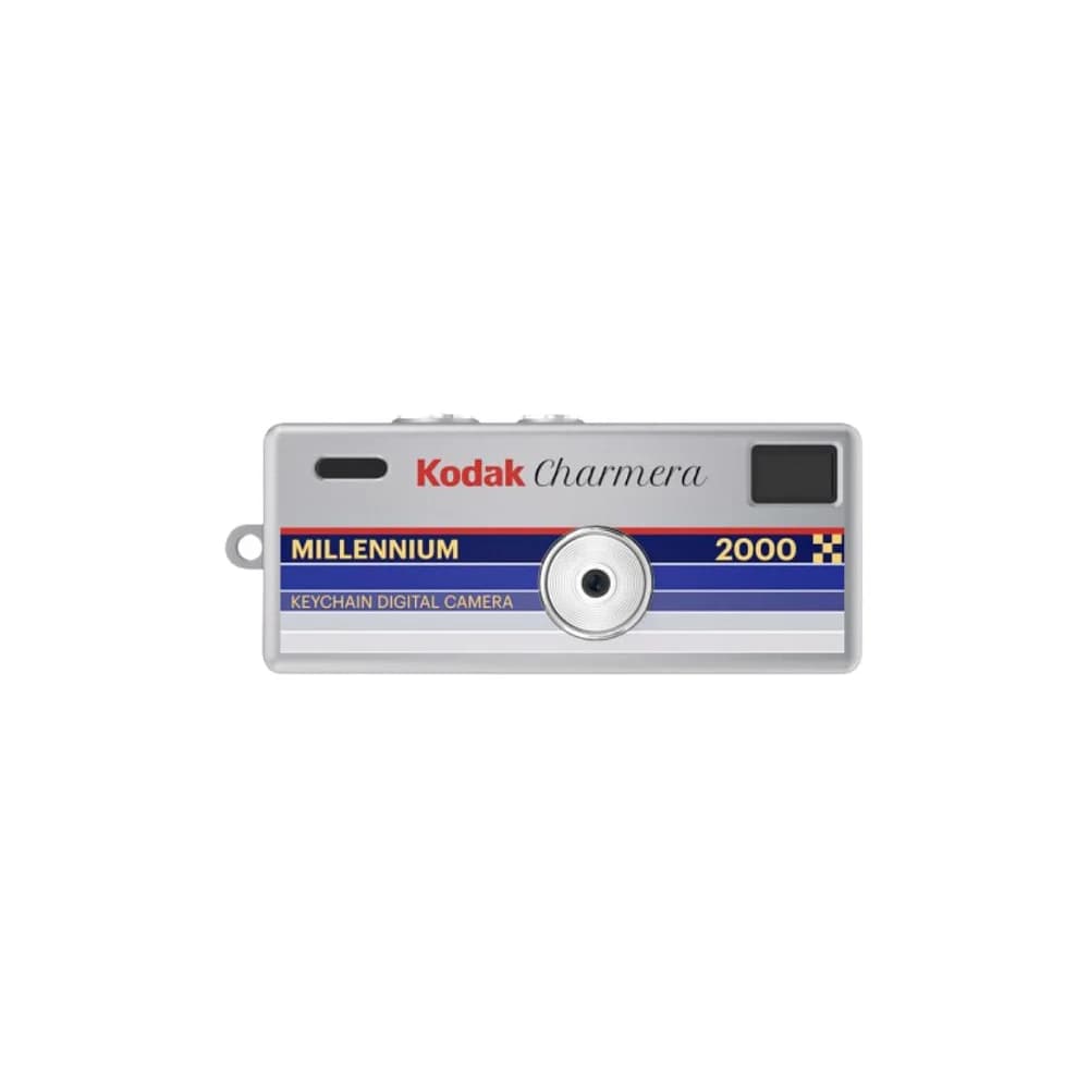 Kodak Charmera Keychain Digital Camera 1pc Millennium (RK0603)