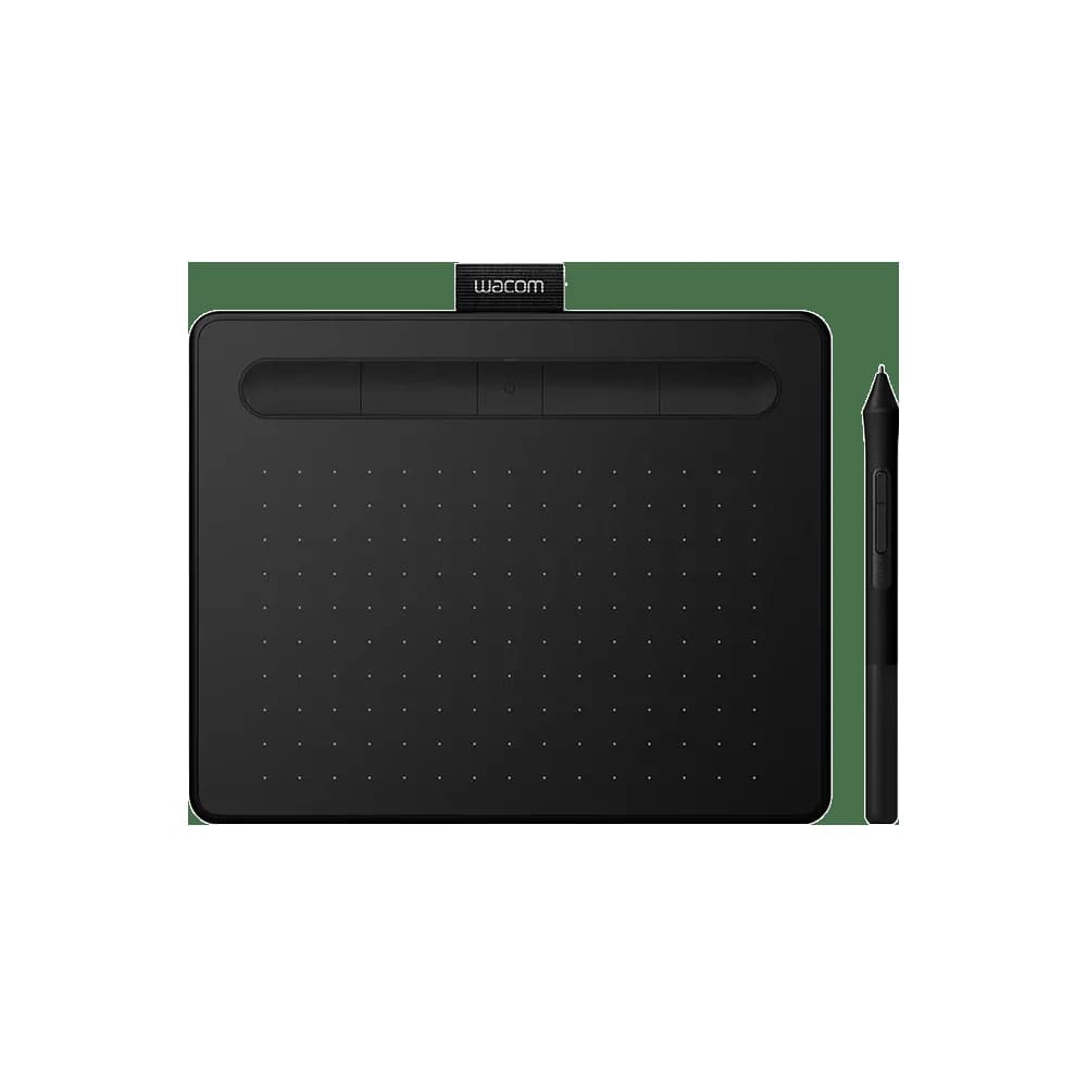 Wacom Intuos S Grafiktablett Schwarz 2540 lpi 152 x 95 mm USB
