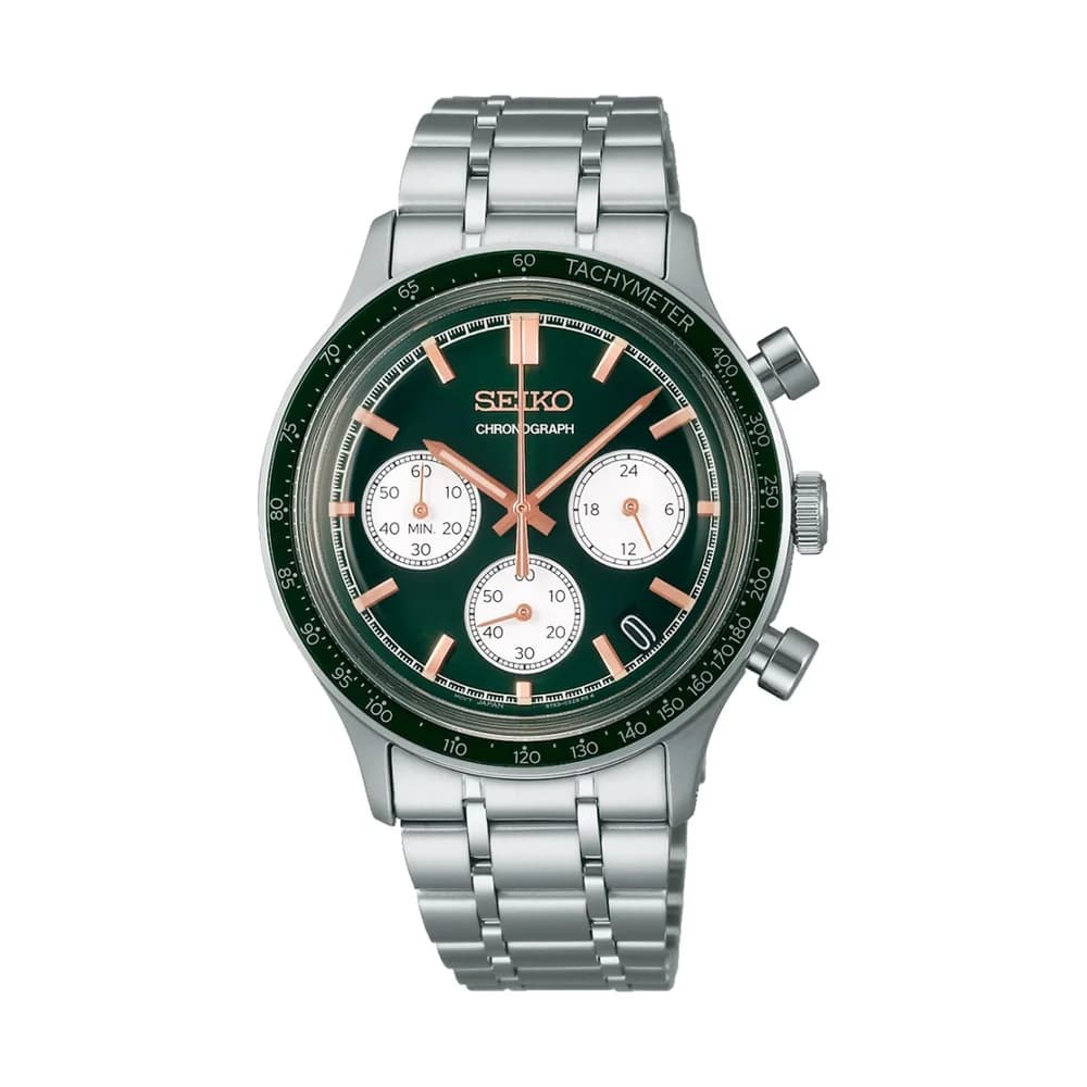 Seiko Quarz Chronograph Herrenuhr SSB481P1