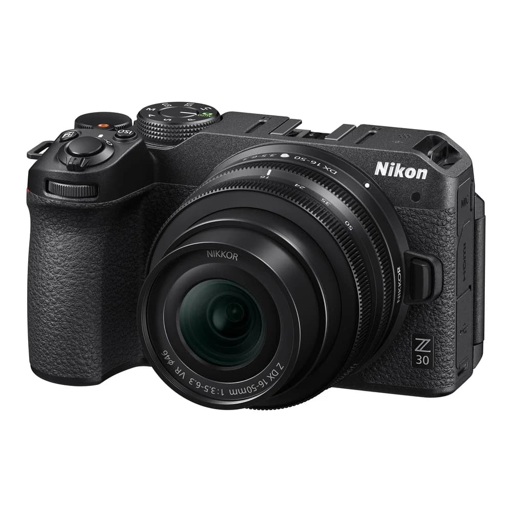 NIKON Nikon Z30 Kit Systemkamera mit Objektiv 16-50 mm, 7,5 cm Display Touchscreen, WLAN