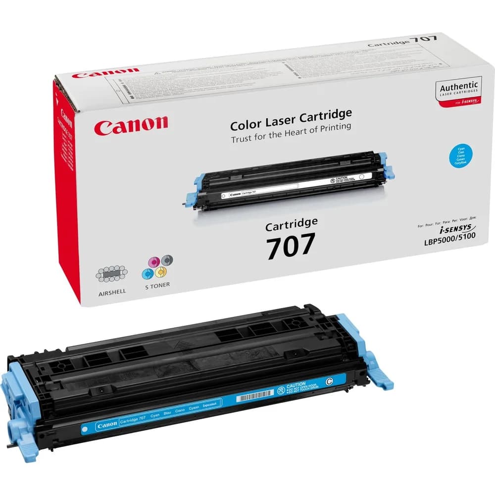 Toner CANON 707 cyan