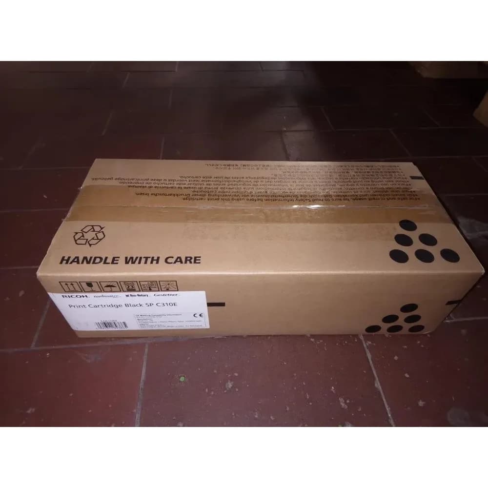 Ricoh, Toner, 407638 (BK)