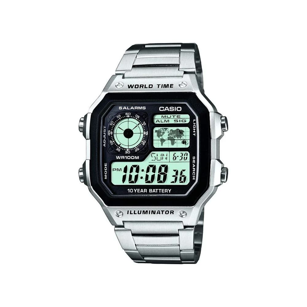 Casio Herrenuhr Collection AE-1200WHD-1AVEF - Schwarz
