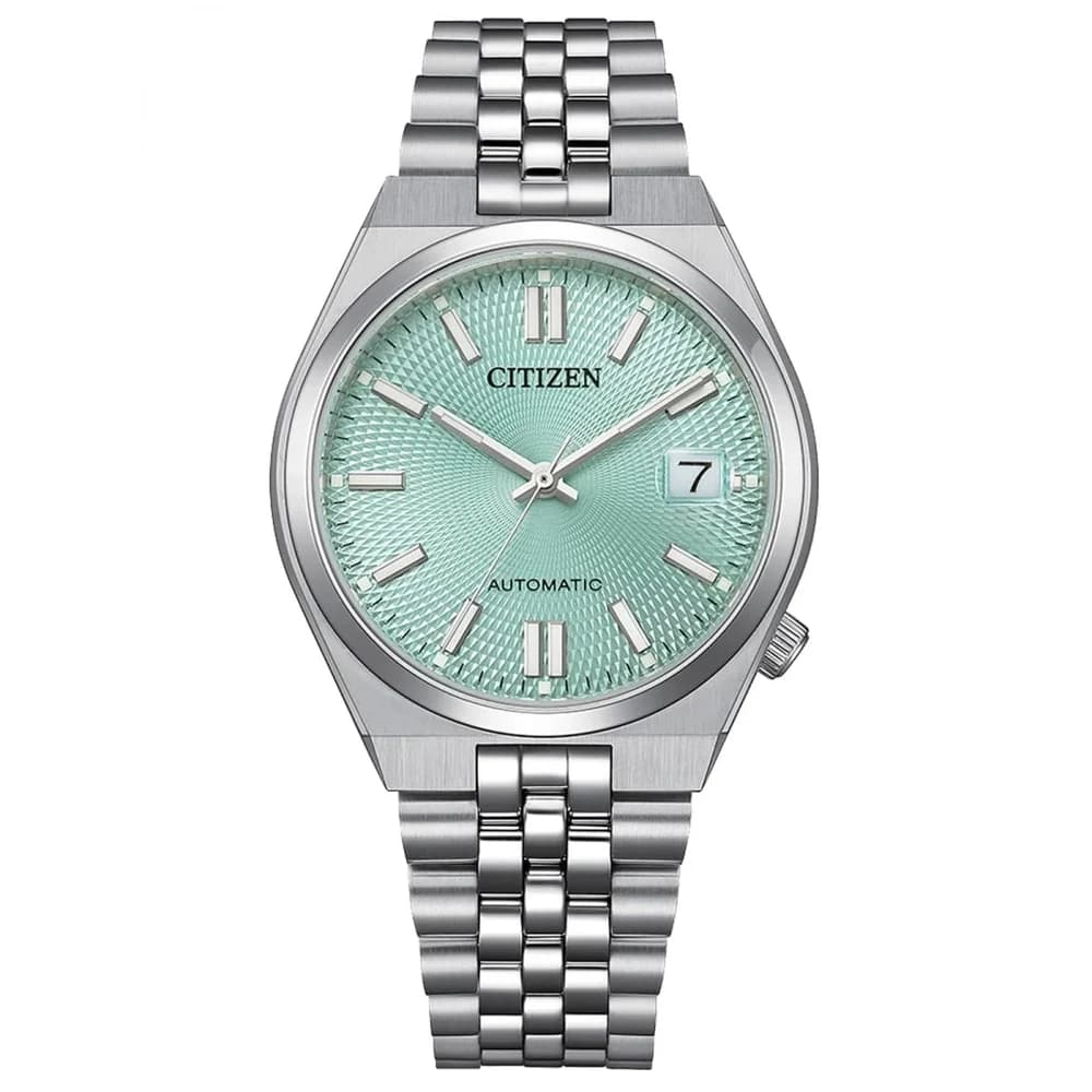 Citizen Automatik NK0030-51X - grün,silberfarben