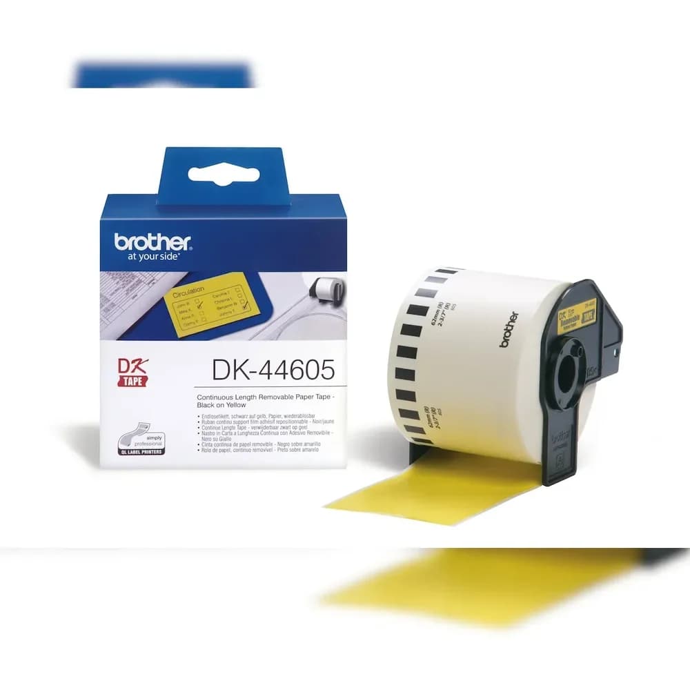 Brother DK-44605 P-Touch gelb