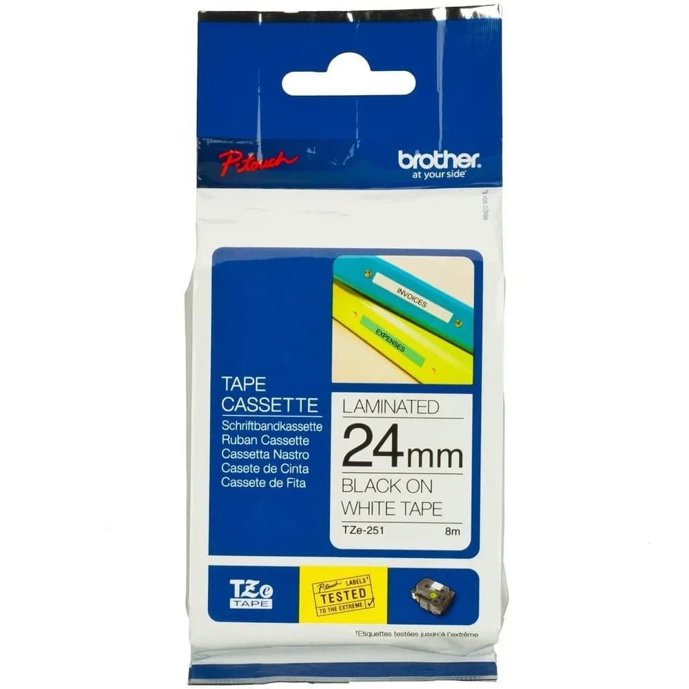 TZe251 tape cassette 24mm x 8m