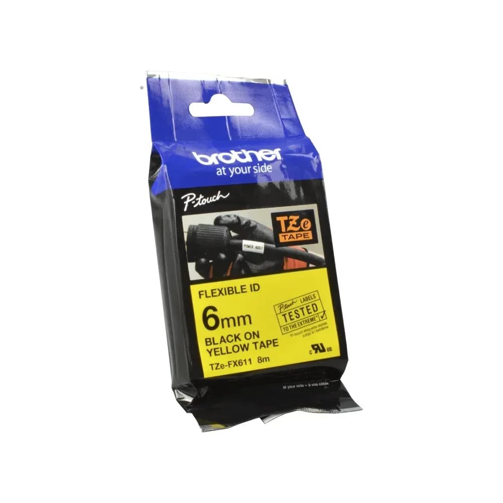 Brother Schriftbandkassette TZe-FX611