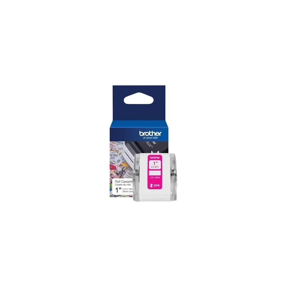 Brother CZ-1004 Farbetikettenrolle - 25 mm