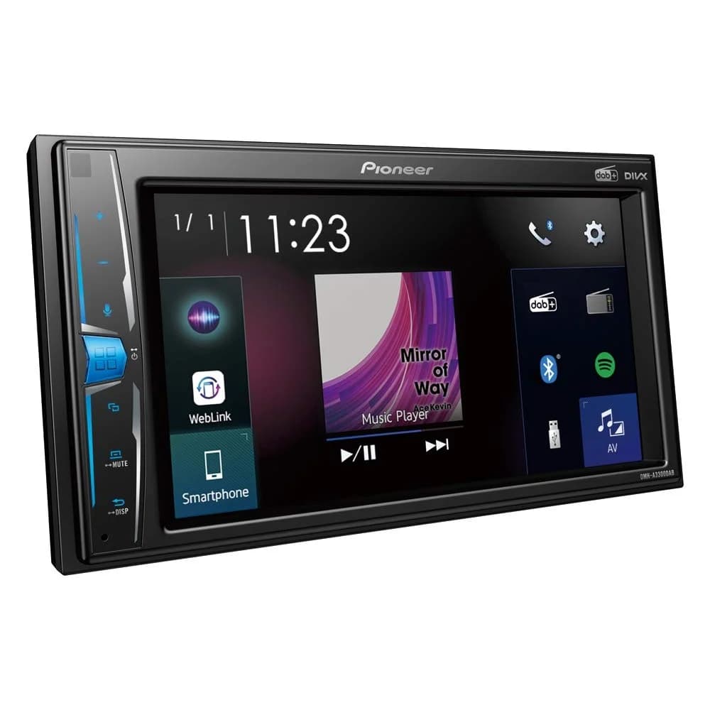 Pioneer DMH-A3300DAB Autoradio schwarz