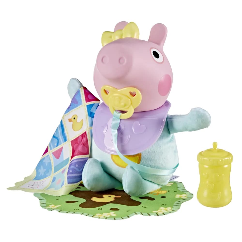 Hasbro Babypuppe PEP Grunz & Kuschel Evie