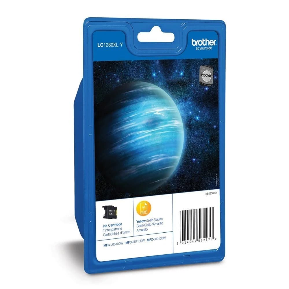 3 Brother Tinten LC-1280XLRBWBPDR Multipack CMY