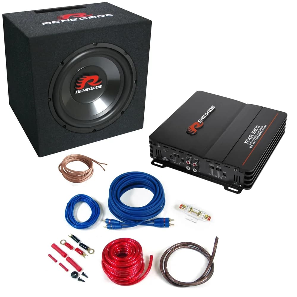Renegade RBK550XL, 2-Wege, 550 W - Schwarz