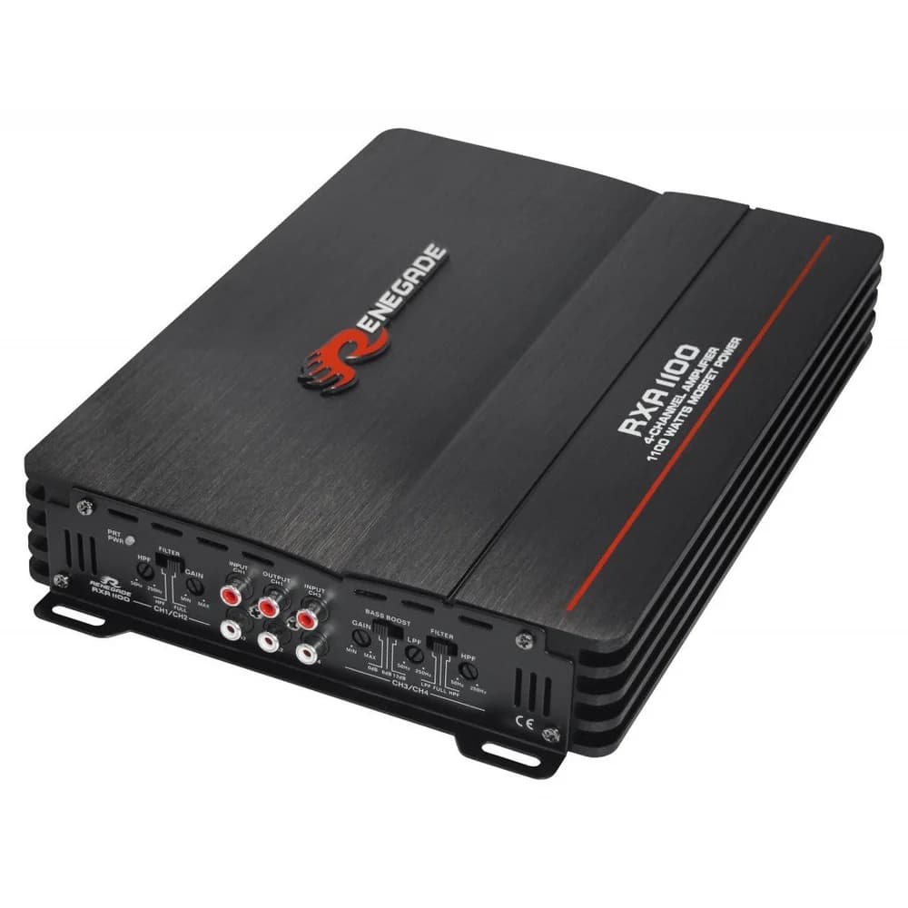 Renegade Renegade RXA1100 4-Kanal Endstufe 600 W Verstärker schwarz