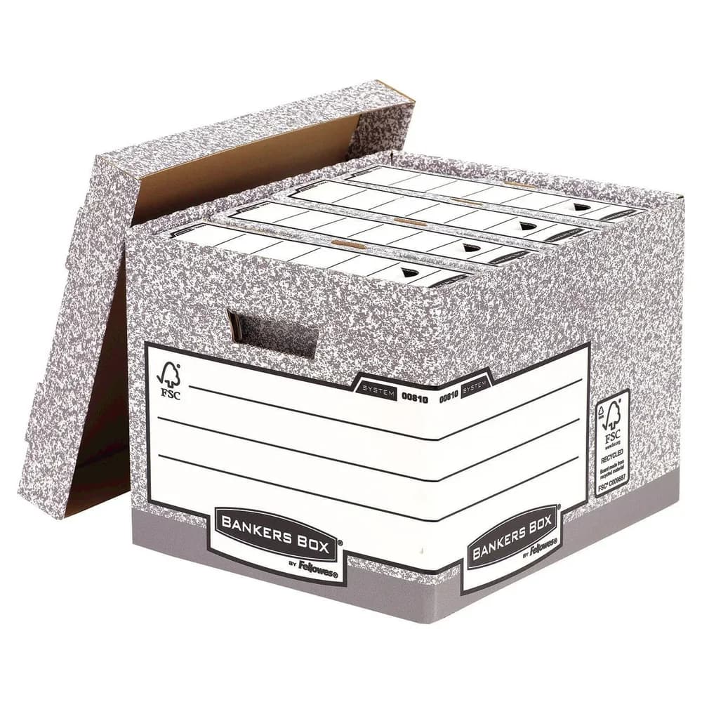 FELLOWES Archivcontainer Bankers Box Archivbox System 00810-FFEU