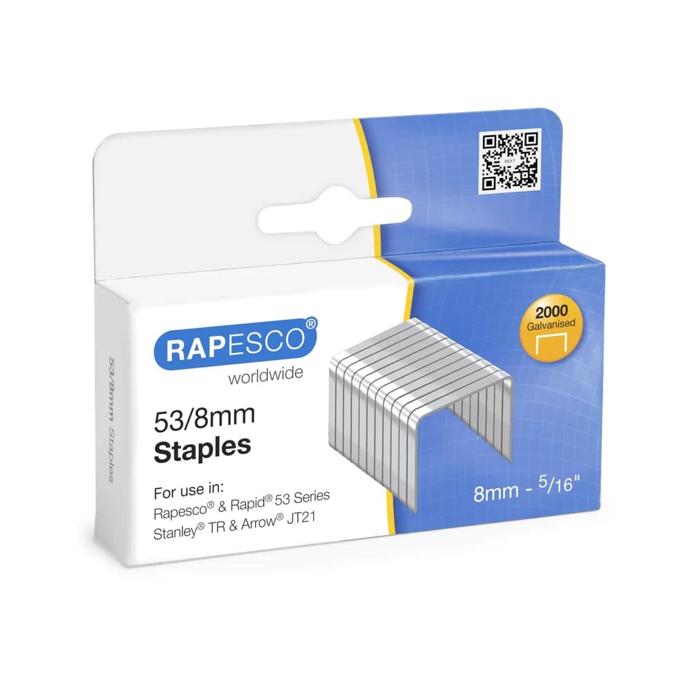RAPESCO Heftklammern RP538/8 53/8mm verzinkt