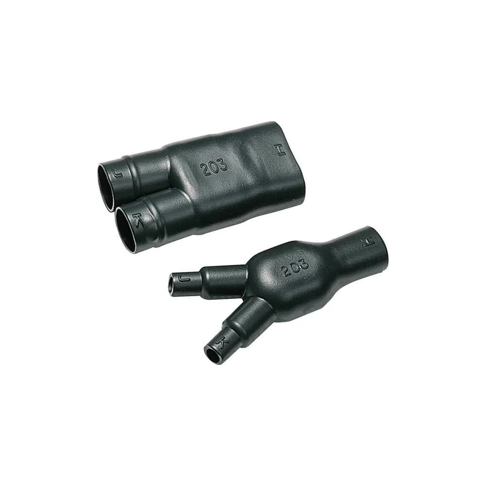 HellermannTyton Warmschrumpfteil 206-1-G PO-X BK