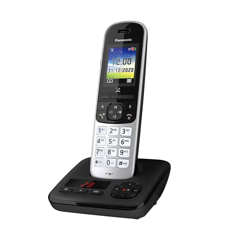 Panasonic KX-TGH720GS schwarz DECT/AB
