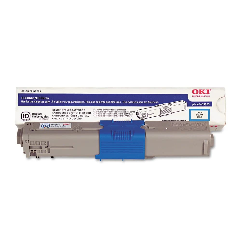 Oki Toner 43381907 cyan